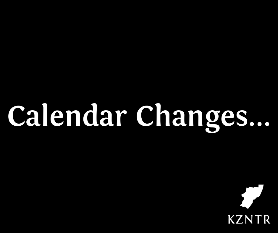 Calendar changes